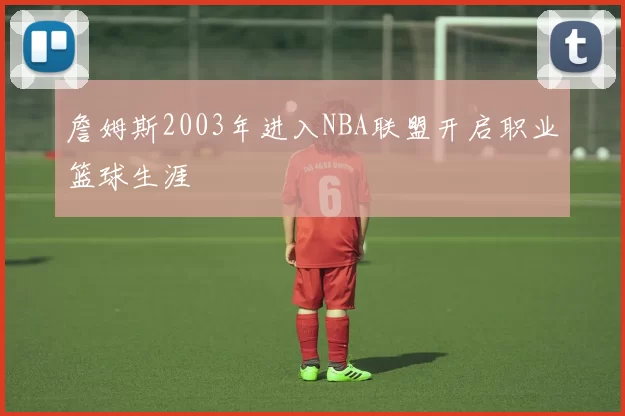 詹姆斯2003年进入NBA联盟开启职业篮球生涯