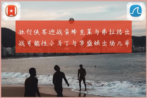 独行侠客迎战黄蜂克莱与弗拉格出战可能性小马丁与华盛顿出场几率高