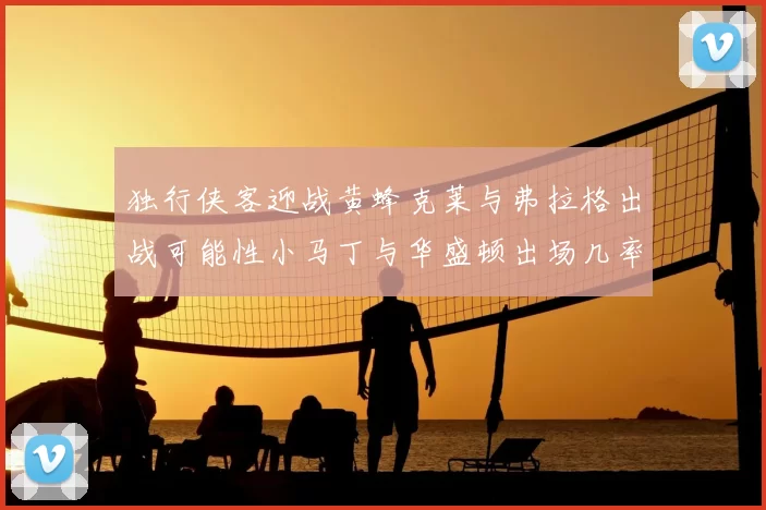 独行侠客迎战黄蜂克莱与弗拉格出战可能性小马丁与华盛顿出场几率高